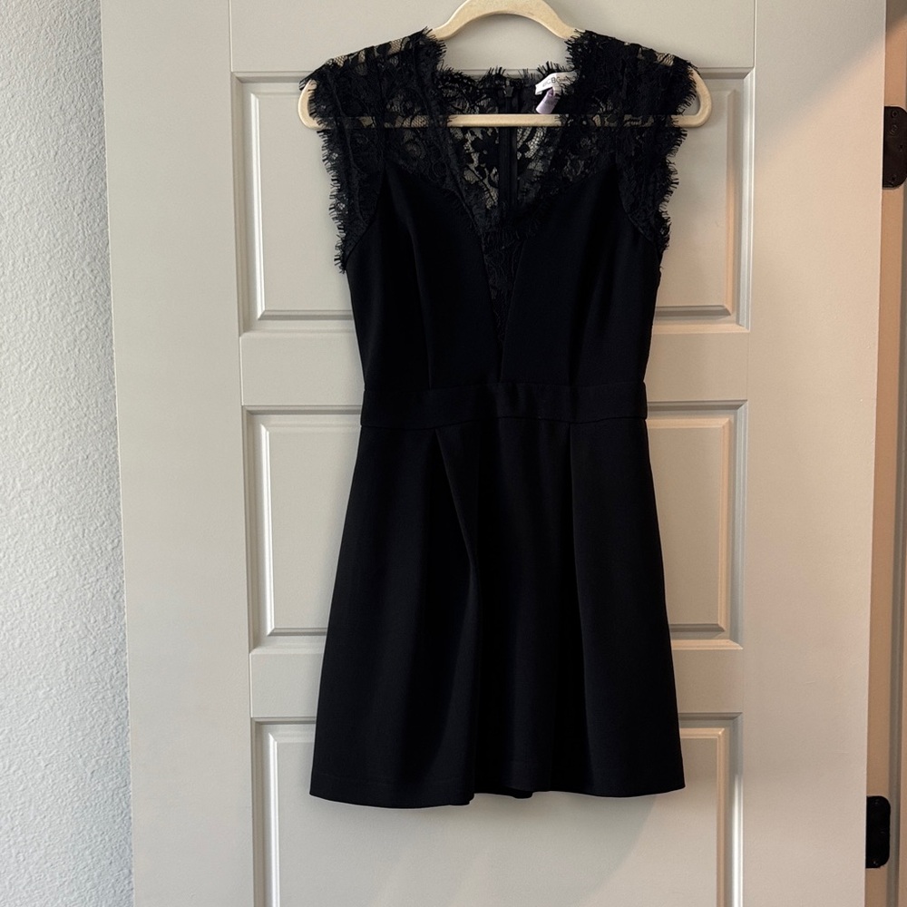 BCBG Black Lace Dress